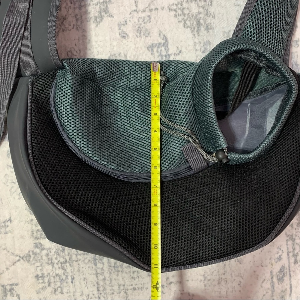 Gray Pet Sling Small Dog Carrier - Picture 6 of 9